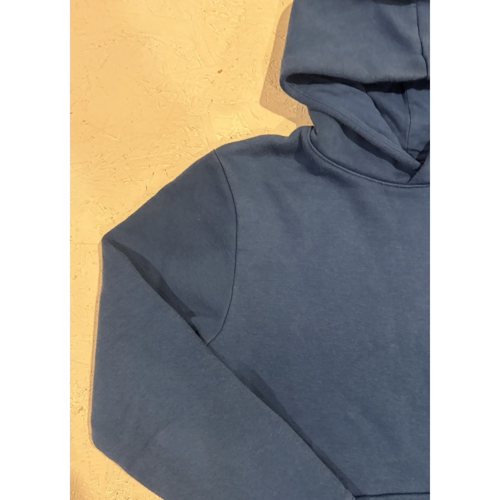 Jordan Hoodie Youth Large Blue Pullover Fleece Jumpman Logo Sweatshirt - Picture 4 of 9